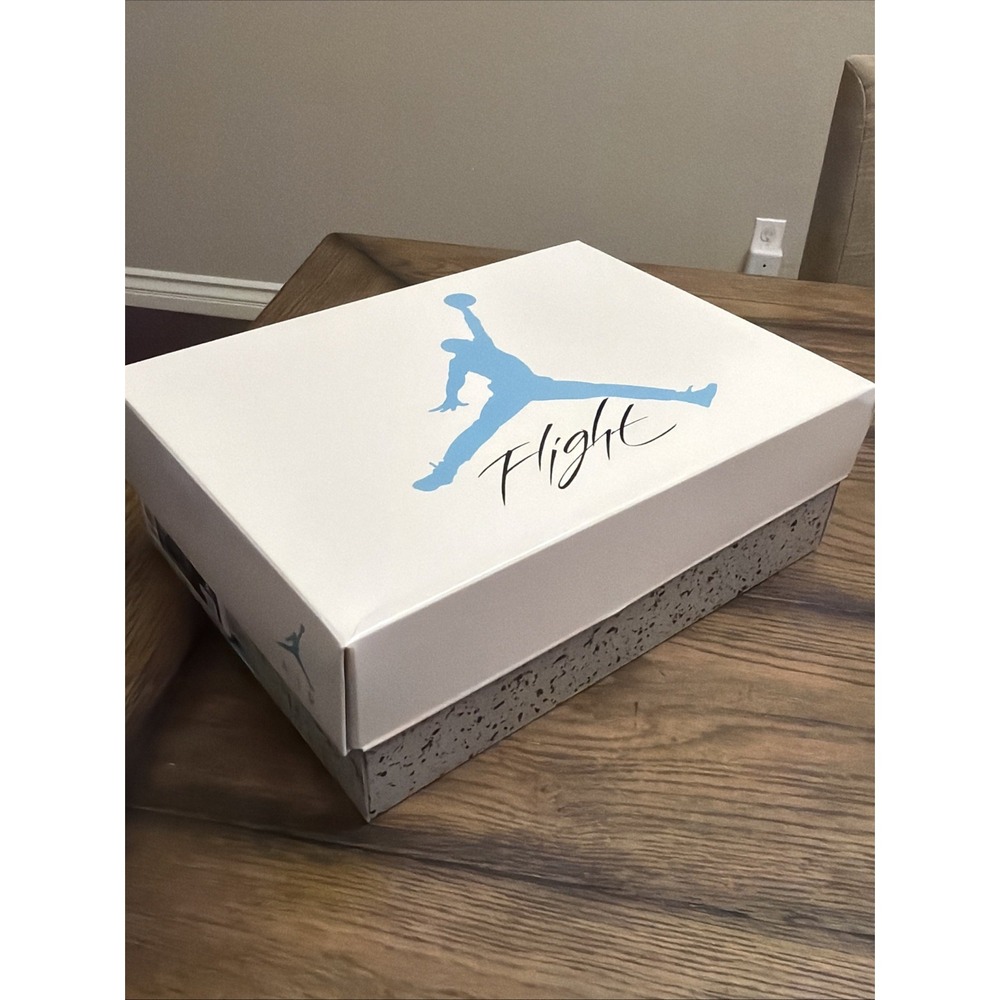 Custom Air Jordan 4 University Blue Football Cleats  Mens Size 10.5 - Picture 8 of 8